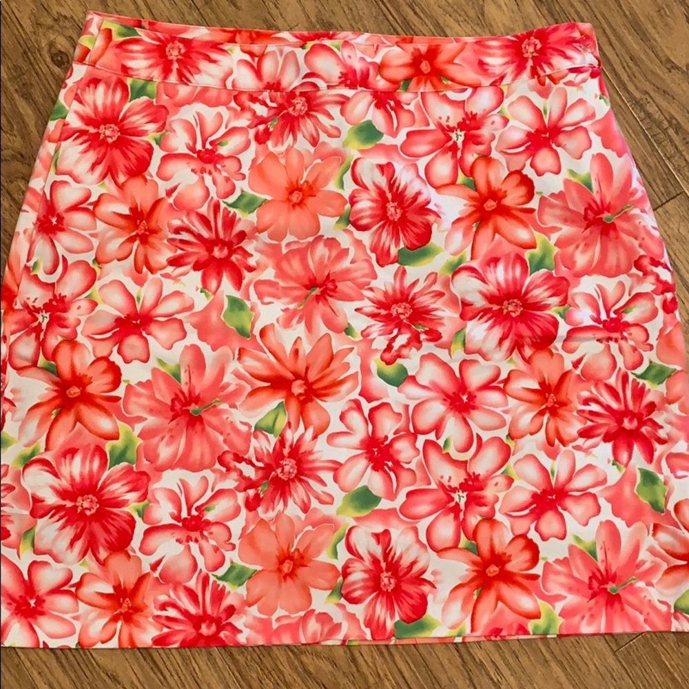 EP Pro floral golf skort